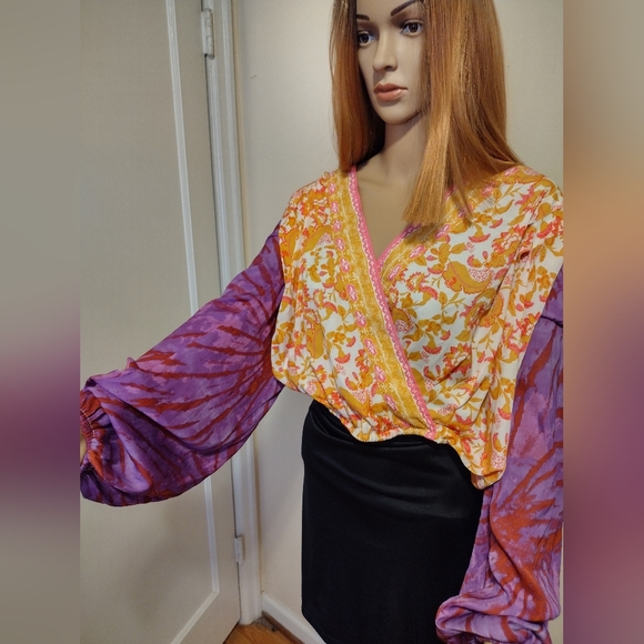 Free People Cruisin’ Together Printed Top - Picture 12 of 14